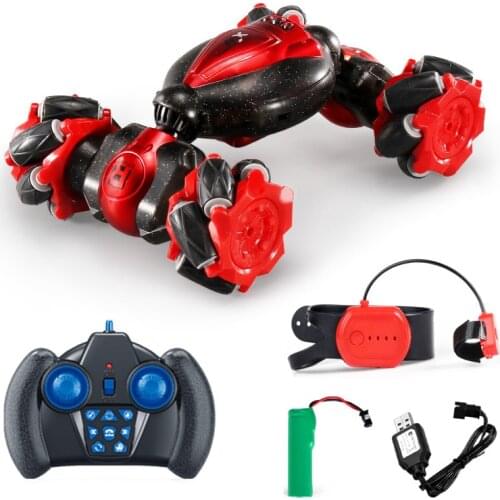 JTY Toys RC Car Gesture Induction Off-Road 4x4 Drift Side Double Sided Driving Stunt Crawler Remote Control Cars For Children