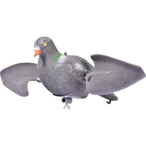 Fake Pigeon-Hunting Shooting Decoy Repeller Garden Lawn Decor Shooting Decoy Realistic Target Trap Hunting Accessories