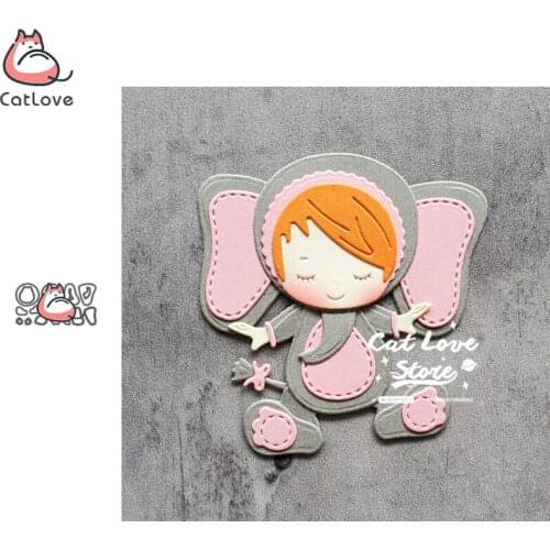 Catlove Elephant Baby Animal Metal Cutting Dies Scrapbooking Stencil Die Cuts Card Making DIY Craft Embossing New Dies For 2020