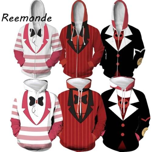 Mens Male Hoodies Sweatshirt 3D Printed Zipper Hooded Pullovers Unisex Hoody Tracksuit Harajuku Streetwear Spring Autumn Tops