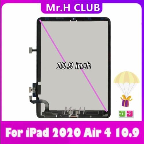 New LCD For Apple iPad Air 4 4th Gen 10.9" Air4 2020 A2324 A2325 A2072 A2316 Touch Screen Display Tablet Assembly Replacement