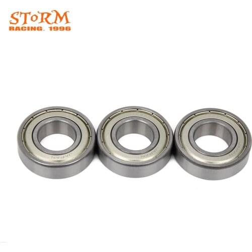 Motorcycle Rear Wheel Hub Roller Bearings 6004 Z For Honda Suzuki Kawasaki CR250R CR500R CR125R RM125 RM250 KX125 KX250 KX500