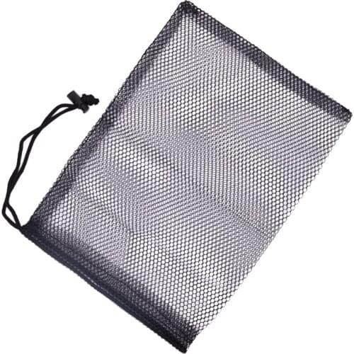 Golf Ball Bag Mesh Stuff Sack, Laundry Bag, Durable & Lightweight - 11.81x7.87 inch