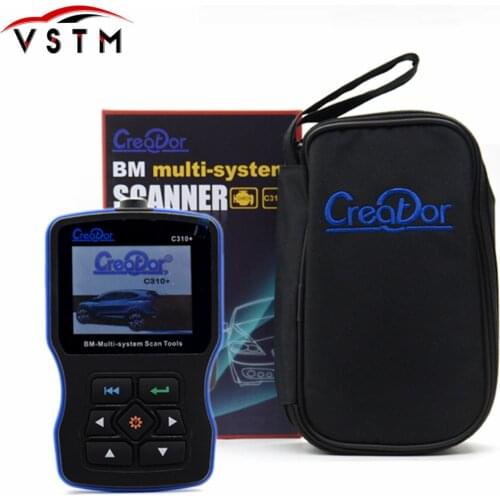 2018 OBD2 Scanner for BMW e46 e90 e60 e39 Creator C310+ Pro V7.6 Airbag/ ABS/ SRS Diagnostic Scan Reset Tool For BMW Code Reader
