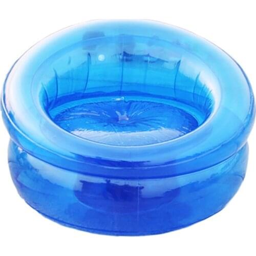 Folding Inflatable Lazy man Sofa Indoor and outdoor Single Blue Sofa Newest Creative Sofa Leisure Soft and Comfortable Sofa