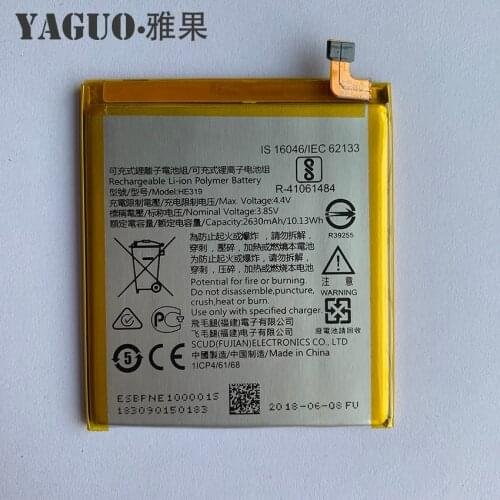 High Quality HE319 2630mAh Replacement Battery Original HE 319 For Nokia 3 TA-1020 1028 1032 1038 Cellphone