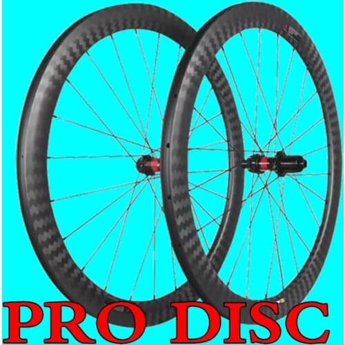 38/45/50/60mm depth clincher carbon wheels for 700C road carbon bike Road bicycle disc brake bike wheel sets