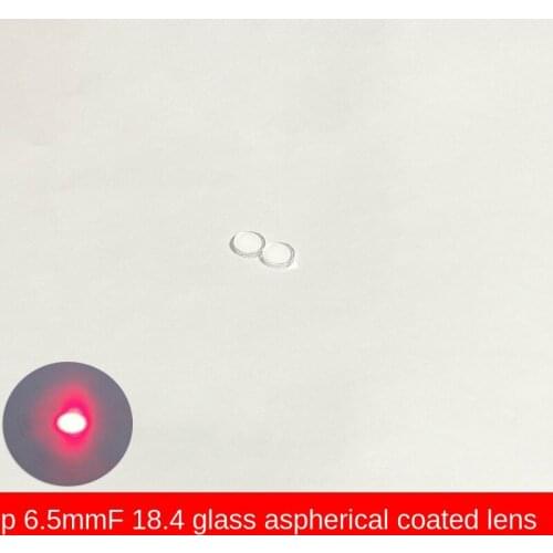 18.4mm Focal Length Laser Module Glass Aspherical Collimation Coating Optical Lens Focusing Lens Emission Tube