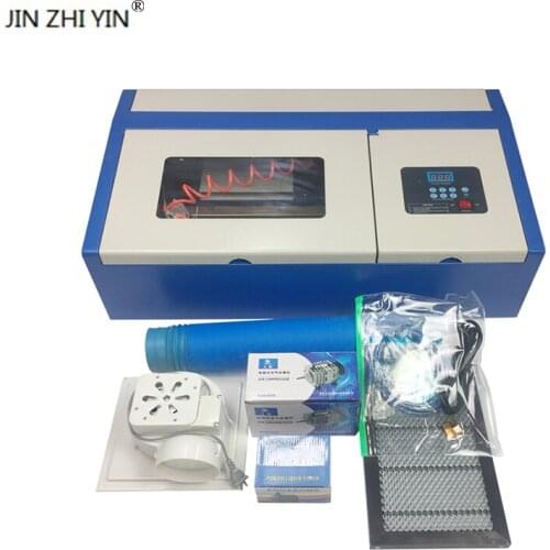 Mini laser engraving machine TS2030 laser engraver for small items rubber stamps 40W 300*200mm