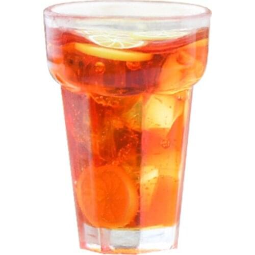 1/12 Dollhouse Restaurant Food Scene Mini Lemon Tea Model Toy DIY Craft Props