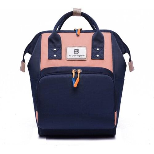 Fashion Mummy Maternity Nappy Backpack Large Capacity Women Baby Bags Travel Shoulder Bag Waterproof Lady Zipper Hobos