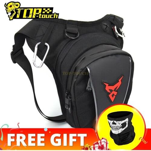 Motorcycle Leg Bag Leather Waterproof Belt Hip Burn Multifunctional Moto Riding Fanny Pack Motorbike Rear Seat Bag Travel Summer