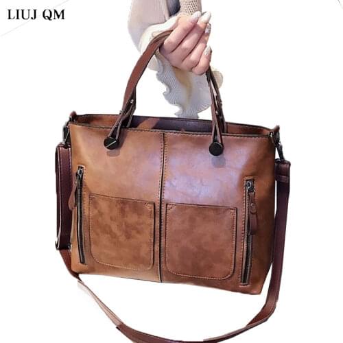 2021 New Brand Vintage Lady Handbag Designer Women Shoulder Bags Famous Double Pocket Bags Fashion Casual Tote Bags Sac A Main