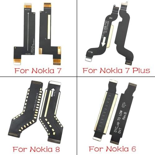 New For Nokia 3 5 6 7 8 5.1 6.1 7.1 Plus Main Board Motherboard Connector Flex Ribbon Cable Replacement