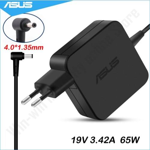 Original 19V 3.42A 65W Power AC Adapter Supply 4.0x1.35mm Laptop Charger For ASUS F510UA F512DA X200CA X540SA F102 T300LA TP300