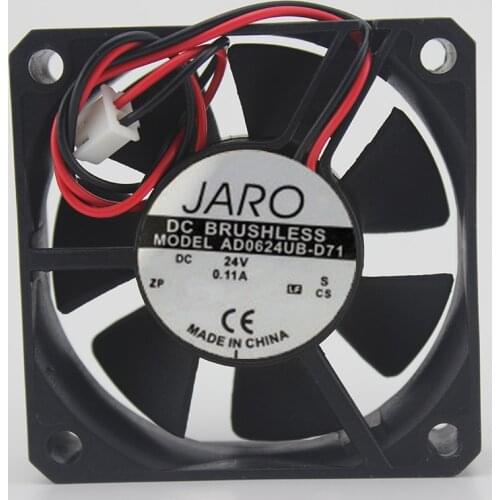Genuine fan AD0624UB-D71 6015 24V 0.11A power supply cooling fan
