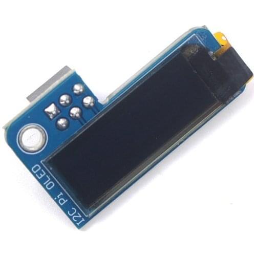 PiOLED II2C 0.91inch OLED 128x32 SSD1306 Blue for RPI Raspberry Pi 1, B+, Pi 2, Pi 3 and Pi Zero
