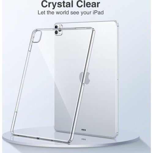 Transparent Case for IPad Air 4 2020 Case Silicone Anti-fall Cover for IPad Pro 11 12.9 2020 Air 4 Cases Coque Funda Accessories