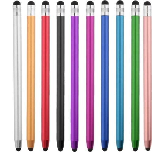 Multi-color Ballpoint Pen Stylus Double Stylus Capacitive Brush Touch Screen Brush For iPad Mobile Phone Tablet Computer