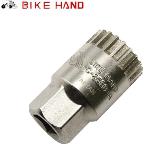 BIKE HAND YC-26BB-1A MTB Spline Square Bottom Bracket Removal and Installation Tool Repair Tools Bicycle Accessories