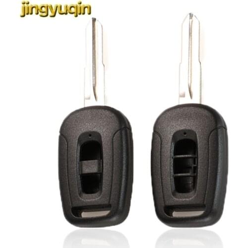Jingyuqin Remote Car Key Shell Replacement For Chevrolet Captiva Fit Holden 5 7 Uncut Key Blade Fob 2/3 Buttons
