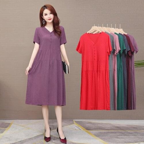 Smiao Plus Size Summer Dresses