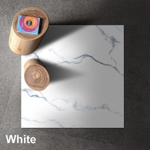 Waterproof Floor Stickers Self Adhesive Marble Wallpapers Room Decor DIY Wall Sticker Bedroom Bathroom 5pcs