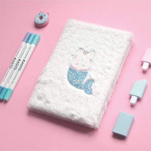 BOOK 5 BOOK CHILDREN GIFT suitable for different quality cute defterdenizkızı Plush Lined Notebook (a5)
