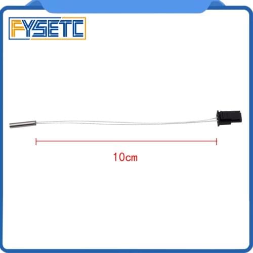 1PC PT100 Temperature Sensor Cable Up To 400 Degree Molex Connector For Ultimaker 2 V6 Chimera Lite6 Hotend 3D Printer