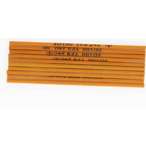 10/box 240#-D3 Taiwan YFS Cylindrical Super Fiber Ceramic Whet stone Whetstone for Jade Mold polishing Ultra-thin Elastic Stone