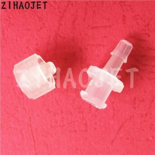 16pcs 8pairs large format printer Infinity Challenger Flora Gongzheng Wit-color ink tube connector 6X4MM plastic pipe cover