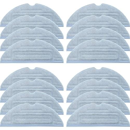 16Pcs Replacement Mop Cleaning Cloth for Roborock S7/T7/T7 Plus Robot Vacuum Cleaner Spare Parts