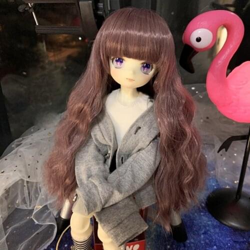2021 New Arrival 1/3 1/4 1/6 1/8 Hair High Temperature Wire BJD Doll Wig
