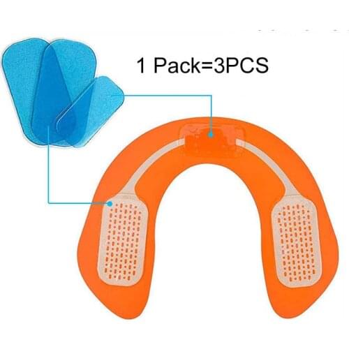 3PCS/Pack EMS Hip Trainer Gel Pads Stickers Hydrogel ABS Muscle Stimulator Workout Fitness Slimming Massage Replacement Patch