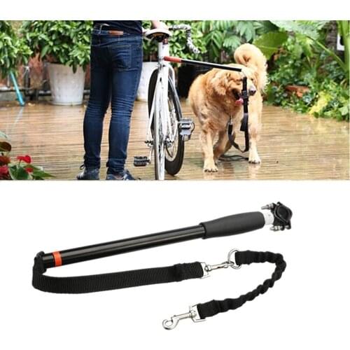 Dog Pet Leash for Bike Exercise Hands Free Bike Walk Run Attachment Accessory