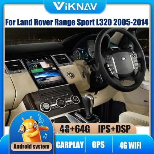 Android car radio player For Land Rover Range Sport L320 2005-2013 Car stereo Full Screen GPS Navigation multimedia Player