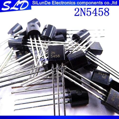 Free Shipping 50pcs/lot 2N5458 TRANSISTOR 5458 TO-92