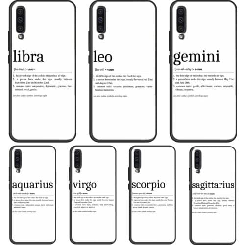 ZODIAC SIGNS HOROSCOPE ASTRONOMY SYMBOLS For Samsung A21S A20e A02S A20 A40 A50 A70 A12 A32 A52 A72 A31 A41 A51 A71 Phone Case