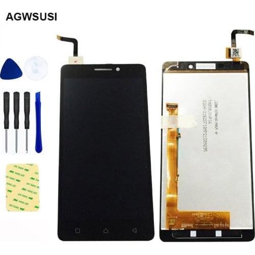 For Lenovo VIBE P1m P1ma40 P1mc50 TD-LTE LCD Display Screen Monitor Module + Touch Screen Digitizer Sensor Panel Glass Assembly