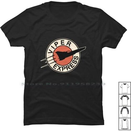 Viper Express T Shirt 100% Cotton Viper Space Press Star Pace Vip Ace Tv Pr