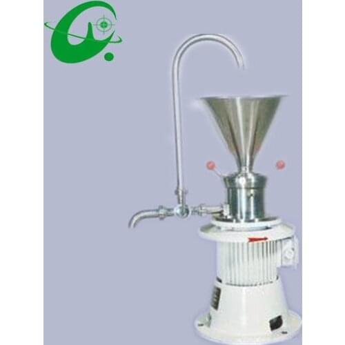 Capacity 50-200L/H Vertical single-phase motor colloid mill grinder for peanut peanut butter, sesame paste
