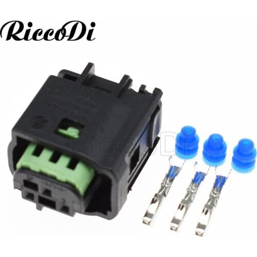 1/5/10/20Kit Tyco AMP 0.6mm Series 3 Way Waterproof Switch Air Pressure Sensor Plug Connector for Benz BMW Citroen 968402-1