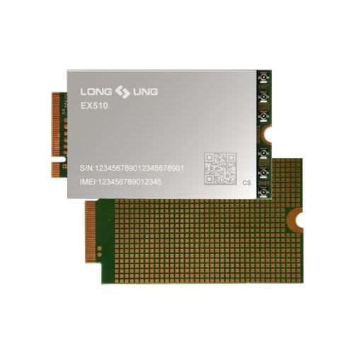LongSung EX510 5G NR LTE cat20 module M.2 GNSS R15 5g NSA/SA up to 4.0 Gbps Sub‐6G for CPE 5G router