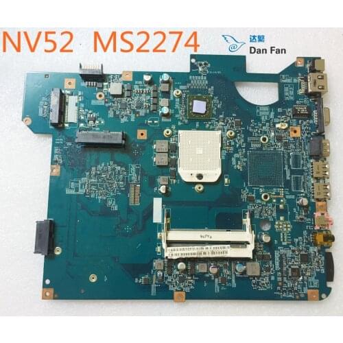 MBWDJ01001 For Gateway NV52 MS2274 Laptop Motherboard SJV50-PU 08260-1M 48.4BX04.01M Mainboard 100%tested fully work