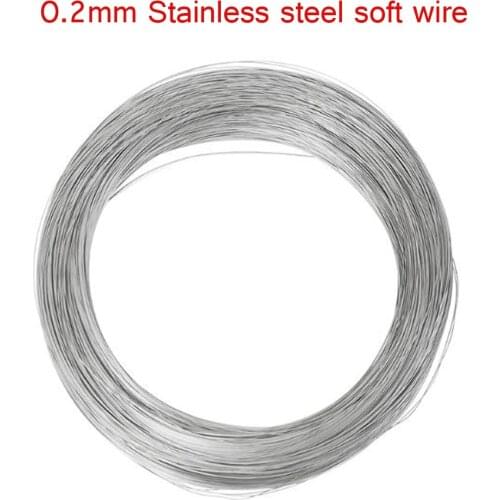 0.2mm to 1.0mm Stainless steel soft wire Annealed Wire Bundled wire rope fence orchard binding soft wire