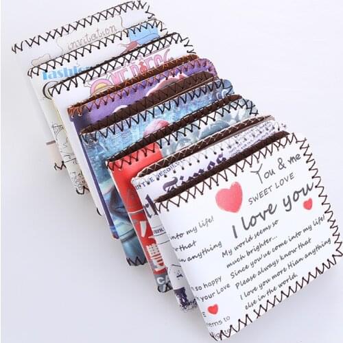 2020 new wallet personality creative handmade ladies wallet men wallet cute cartoon short wallet
