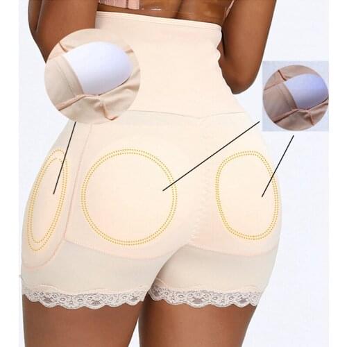 New Lace Butt Lifter Booty Enhancer Padded Control Panties Body Shaper Padding Panty Push Up Shapewear Hip Modeling strap