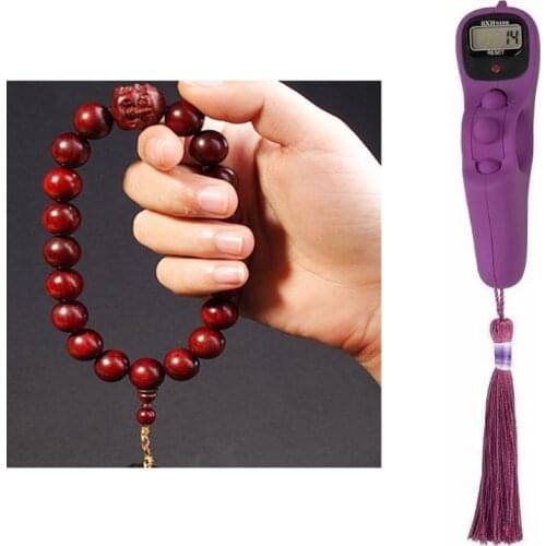 Portable Handheld Digital Beads Counter Finger Game Toy Auto Turn off Memory 448A