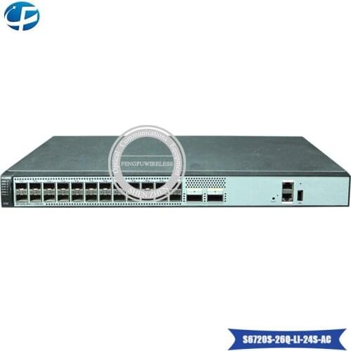 S6720S-26Q-LI-24S-AC 24ports 10g S6720S-26Q-LI-24S Switch With AC Power Supply