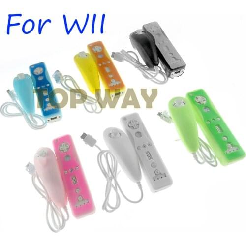 1set For Nintendo Wii Handle Silicone Sleeve Handle Protector Game Accessories Controller Remote Joystick Silicone Case/sleeve